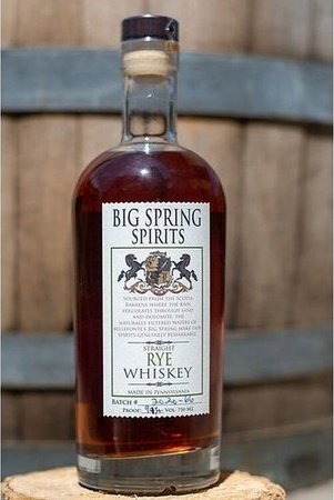 Big Spring Spirits - 100% Rye Whiskey - 750mL Bottle