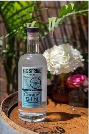 Big Spring - 7 Governor's Gin - 750mL Bottle