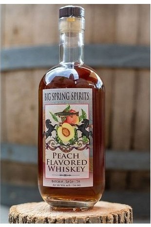 Big Spring Spirits - Peach Whiskey - 750mL Bottle