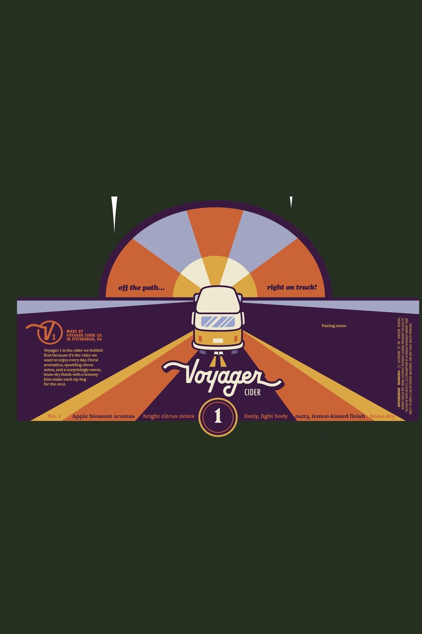 Voyager Cider - Voyager 1 - Hard Cider - 1/6 Keg