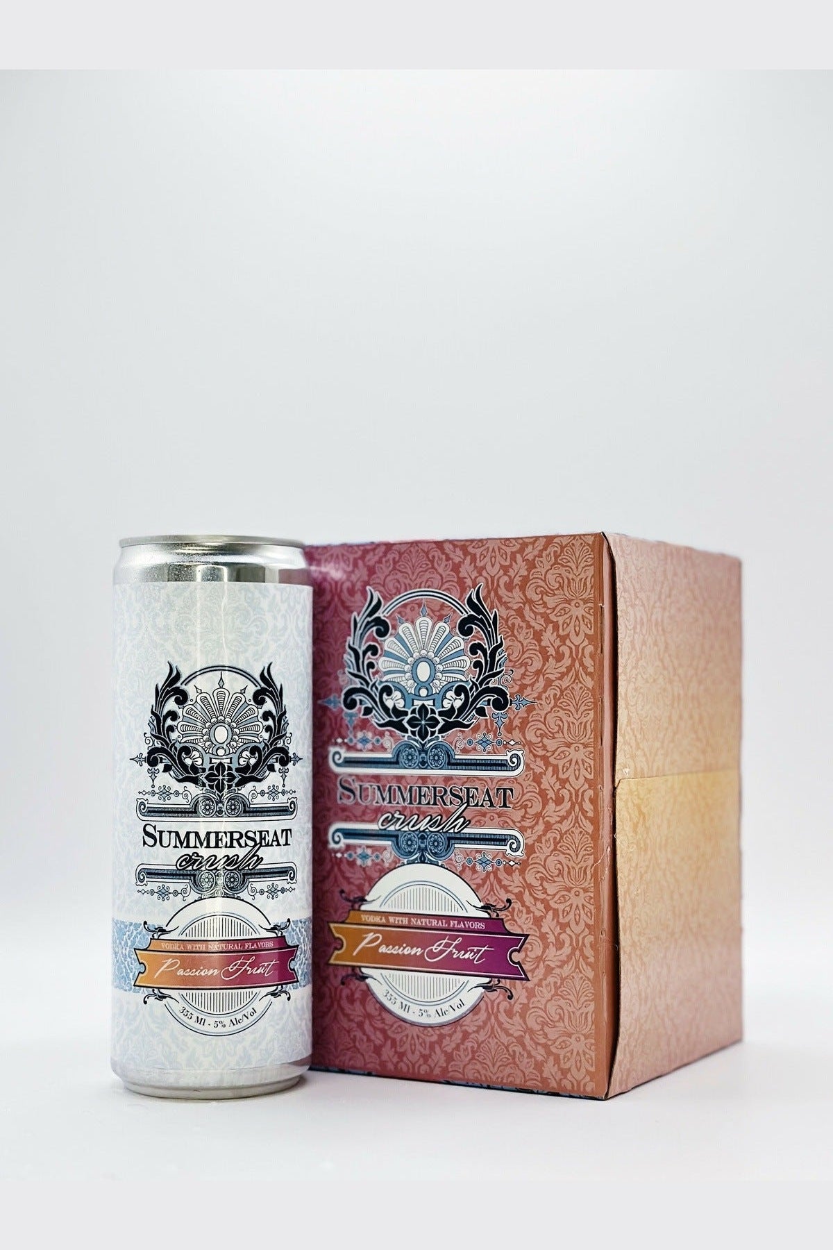 Ashlynn Distillery - Summerseat Crush - Passionfruit - Qty.6 4x355ml Cans