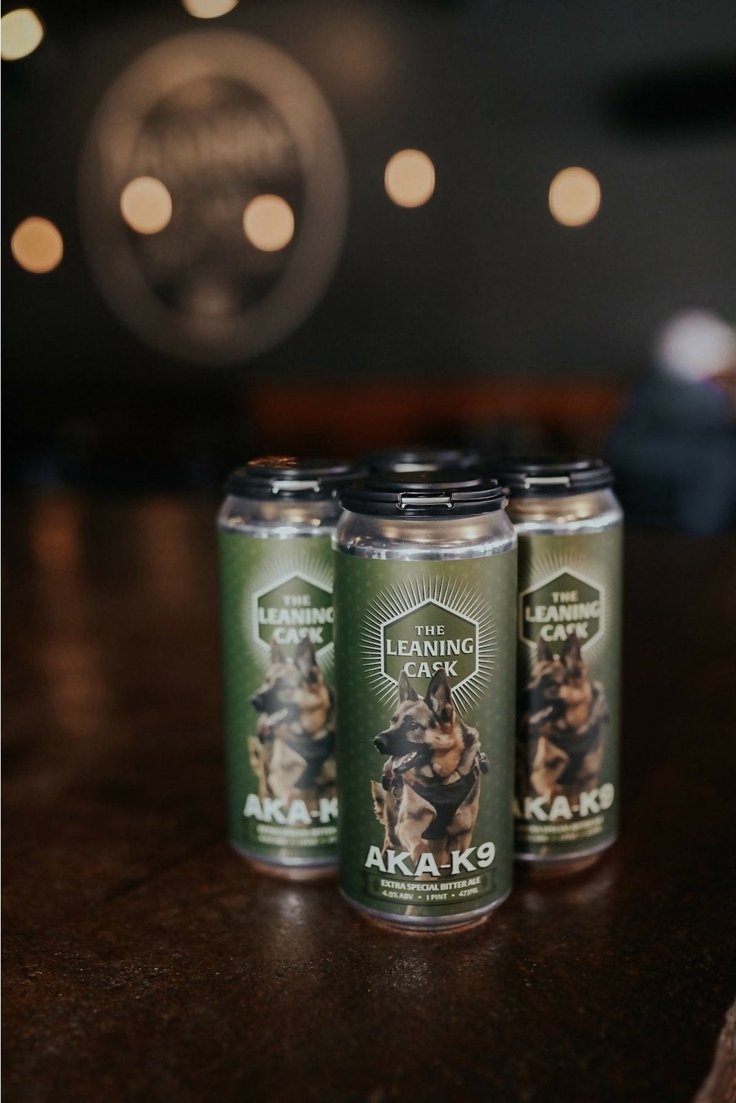 Leaning Cask - AKA-K9 - ESB - 24-Pack 16oz Cans