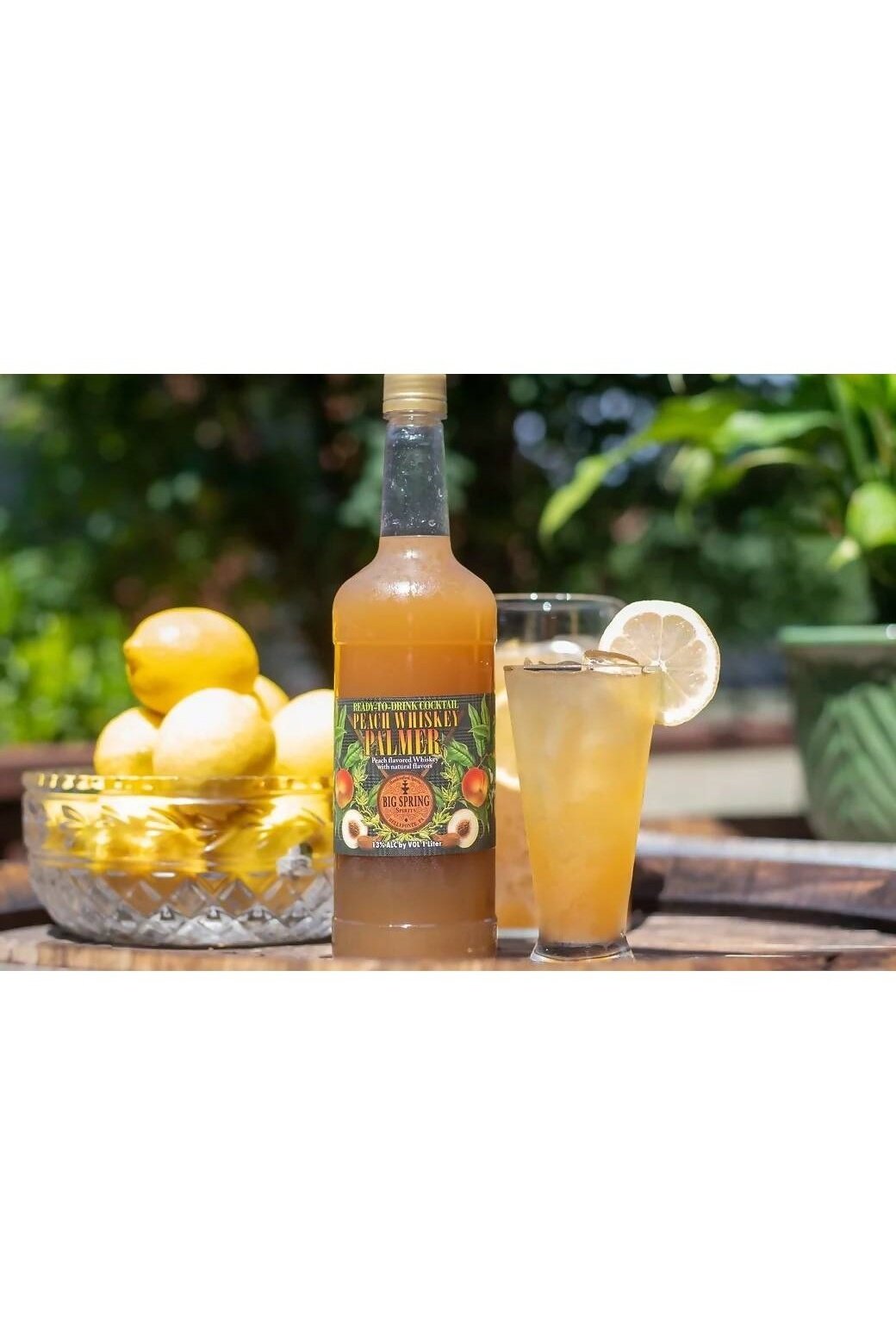 Big Spring Spirits - Peach Whiskey Palmer Cocktail - 1/6 Keg