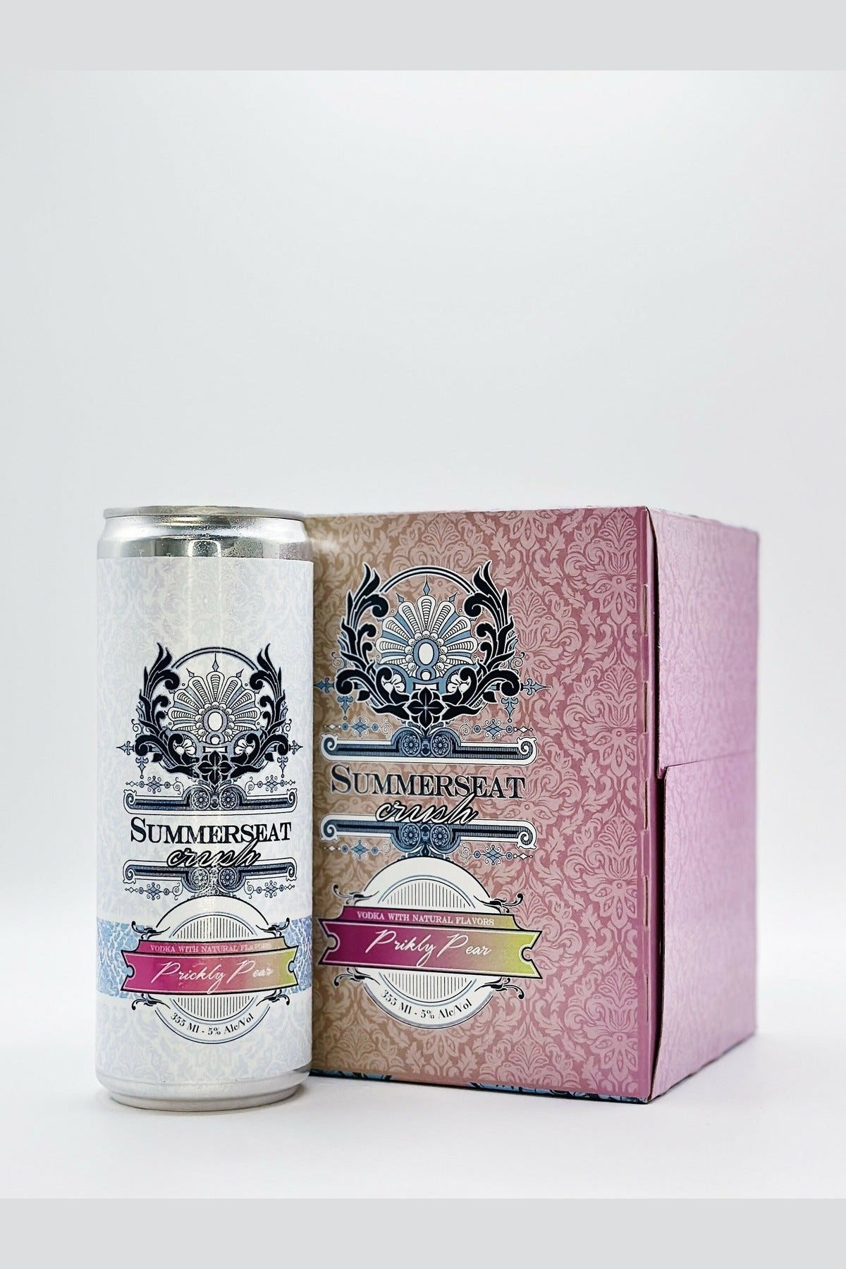 Ashlynn Distillery - Summerseat Crush - Prickly Pear - Qty.6 4x355ml Cans