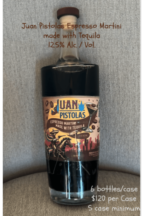 Juan Pistoles - Tequila Espresso Martini - 750mL