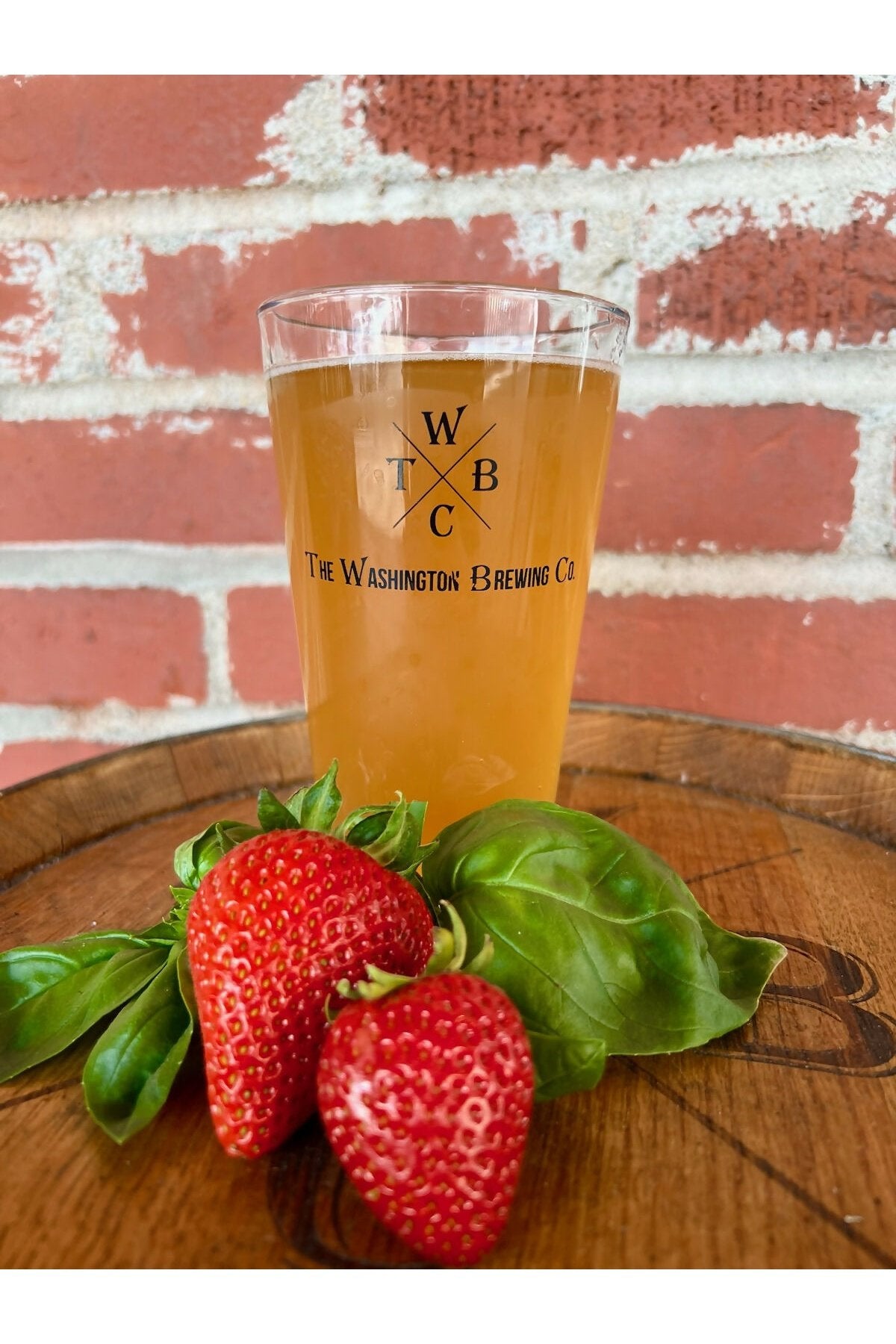 Washington Brewery - Strawberry Basil Pilsner - Pilsner- 1/6 Keg