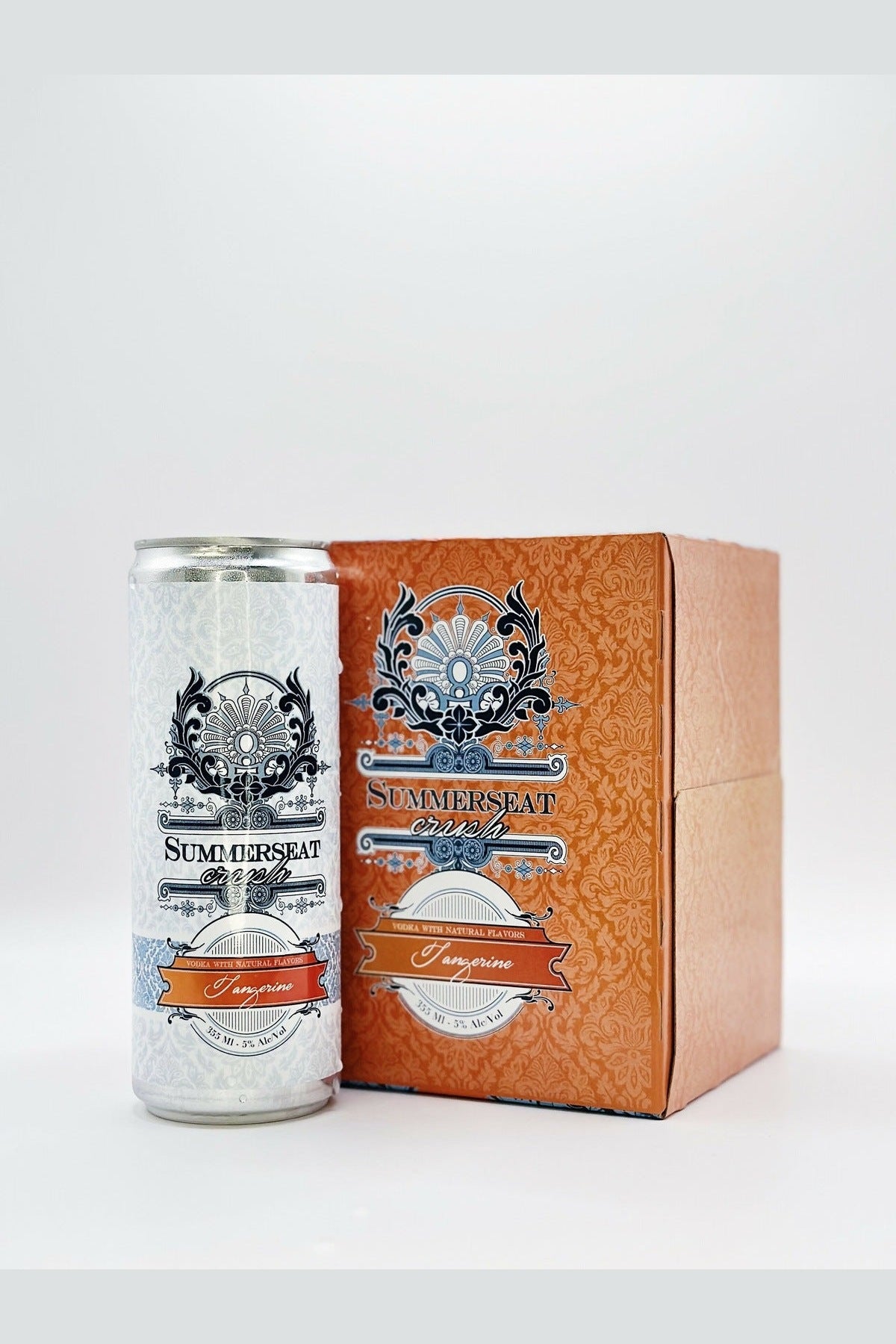 Ashlynn Distillery - Summerseat Crush - Tangerine - Qty.6 4x355ml Cans